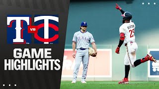 미네소타 vs 텍사스 경기 하이라이트 이미지