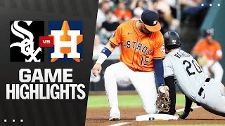 휴스턴 vs 시카고화이트삭스 경기 하이라이트 이미지