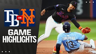 뉴욕메츠 vs 탬파베이 경기 하이라이트 이미지
