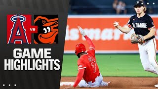 볼티모어 vs LA엔젤스 경기 하이라이트 이미지