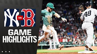 보스턴 vs 뉴욕양키스 경기 하이라이트 이미지