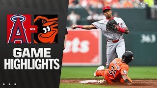 볼티모어 vs LA엔젤스 경기 하이라이트 이미지