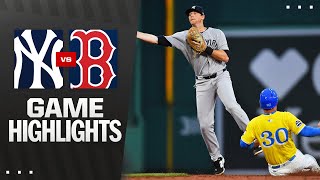 보스턴 vs 뉴욕양키스 경기 하이라이트 이미지