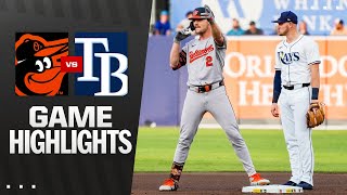 탬파베이 vs 볼티모어 경기 하이라이트 이미지