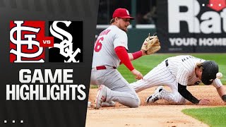 시카고화이트삭스 vs 세인트루이스 경기 하이라이트 이미지