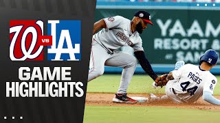 LA다저스 vs 워싱턴 경기 하이라이트 이미지