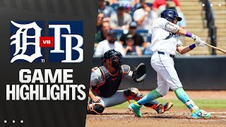 탬파베이 vs 디트로이트 경기 하이라이트 이미지