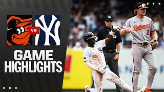 뉴욕양키스 vs 볼티모어 경기 하이라이트 이미지