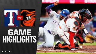 볼티모어 vs 텍사스 경기 하이라이트 이미지