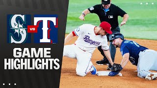 텍사스 vs 시애틀 경기 하이라이트 이미지