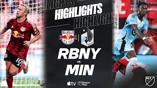 뉴욕 레드불스 vs 미네소타 유나이티드 FC 경기 하이라이트 이미지