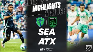 시애틀 사운더스 FC vs 오스틴 FC 경기 하이라이트 이미지