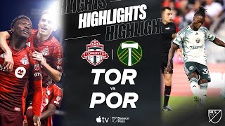 토론토 FC vs 포틀랜드 팀버스 경기 하이라이트 이미지