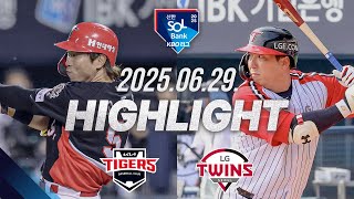 LG vs KIA 경기 하이라이트 이미지