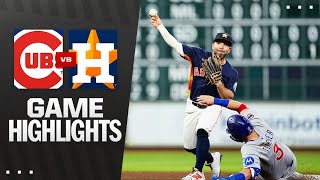휴스턴 vs 시카고컵스 경기 하이라이트 이미지