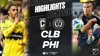 콜럼버스 크루 vs 필라델피아 유니언 경기 하이라이트 이미지