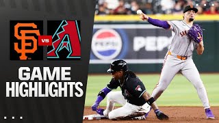 애리조나 vs 샌프란시스코 경기 하이라이트 이미지
