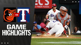텍사스 vs 볼티모어 경기 하이라이트 이미지