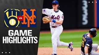 뉴욕메츠 vs 밀워키 경기 하이라이트 이미지