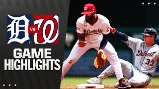 워싱턴 vs 디트로이트 경기 하이라이트 이미지