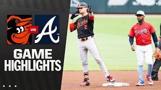 애틀랜타 vs 볼티모어 경기 하이라이트 이미지