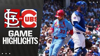 시카고컵스 vs 세인트루이스 경기 하이라이트 이미지