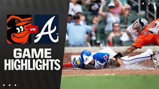 애틀랜타 vs 볼티모어 경기 하이라이트 이미지