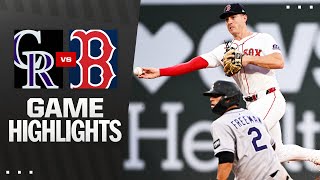 보스턴 vs 콜로라도 경기 하이라이트 이미지