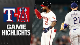 LA엔젤스 vs 텍사스 경기 하이라이트 이미지