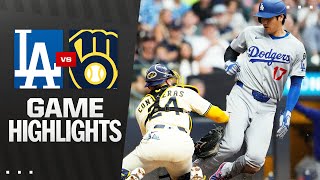 밀워키 vs LA다저스 경기 하이라이트 이미지