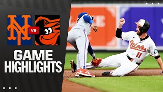볼티모어 vs 뉴욕메츠 경기 하이라이트 이미지