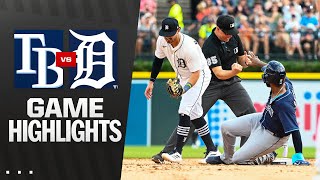 디트로이트 vs 탬파베이 경기 하이라이트 이미지