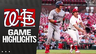 세인트루이스 vs 워싱턴 경기 하이라이트 이미지