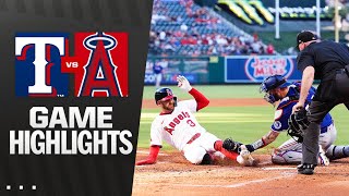 LA엔젤스 vs 텍사스 경기 하이라이트 이미지