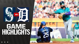 디트로이트 vs 시애틀 경기 하이라이트 이미지