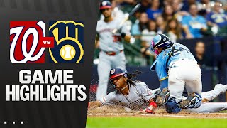 밀워키 vs 워싱턴 경기 하이라이트 이미지