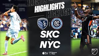 스포팅 캔자스시티 vs 뉴욕 시티 FC 경기 하이라이트 이미지