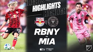 뉴욕 레드불스 vs 인터 마이애미 CF 경기 하이라이트 이미지