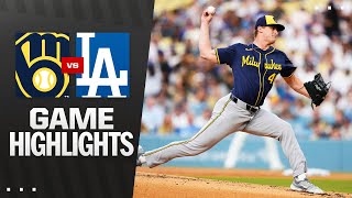LA다저스 vs 밀워키 경기 하이라이트 이미지