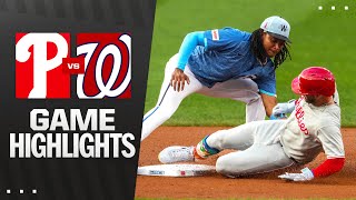 워싱턴 vs 필라델피아 경기 하이라이트 이미지