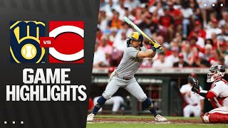신시내티 vs 밀워키 경기 하이라이트 이미지