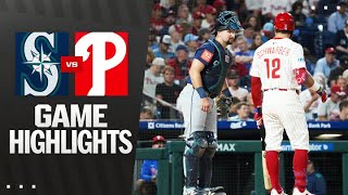 필라델피아 vs 시애틀 경기 하이라이트 이미지