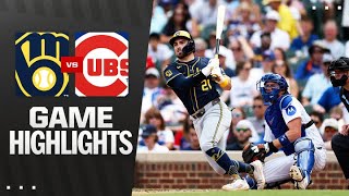 시카고컵스 vs 밀워키 (DH1) 경기 하이라이트 이미지