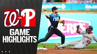 필라델피아 vs 워싱턴 경기 하이라이트 이미지