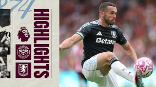 브렌트퍼드 FC vs 애스턴 빌라 FC 경기 하이라이트 이미지