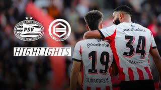 PSV 에인트호번 vs FC 흐로닝언 경기 하이라이트 이미지