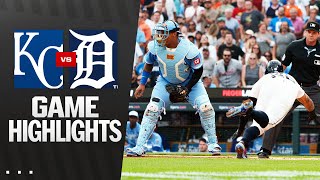 디트로이트 vs 캔자스시티 경기 하이라이트 이미지