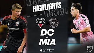 D.C. 유나이티드 vs 인터 마이애미 CF 경기 하이라이트 이미지