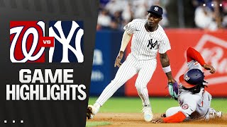 뉴욕양키스 vs 워싱턴 경기 하이라이트 이미지