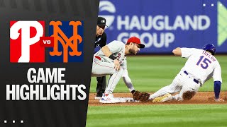 뉴욕메츠 vs 필라델피아 경기 하이라이트 이미지